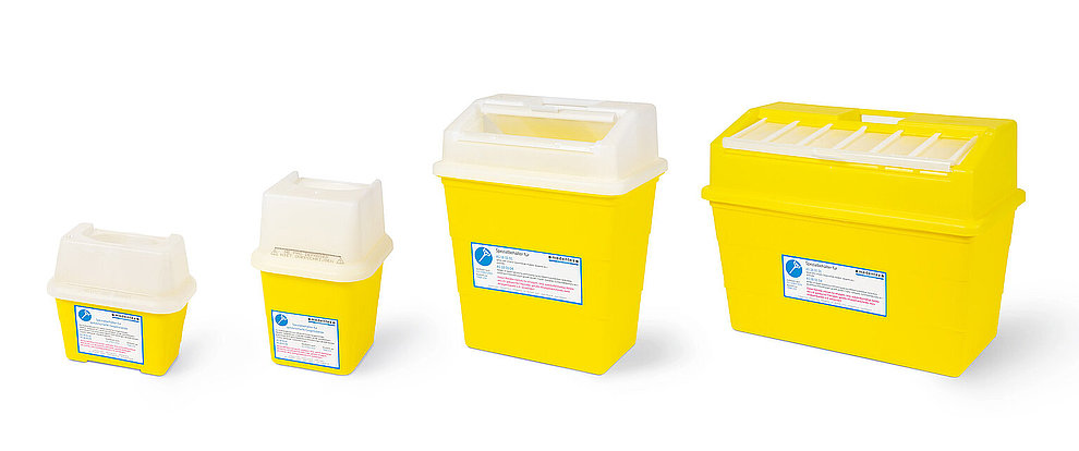 Produktbild von Medizinischer Nadelentsorgungsbehälter – Sicher & Praktisch Für Spritzen Und Kanülen In Praxis, Klinik & Zuhause